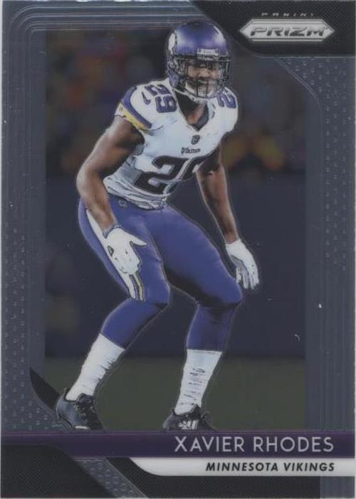 2018 Panini Prizm Xavier Rhodes #77