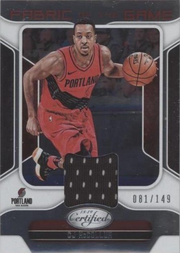2018-19 Panini Certified - C.J. McCollum #FB-CJM