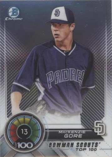 2018 Bowman - MacKenzie Gore #BTP-13