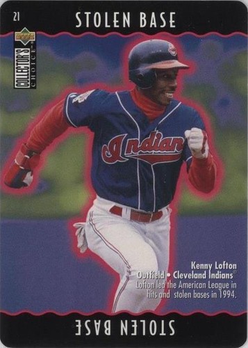 1996 Upper Deck Collector's Choice - Kenny Lofton #21