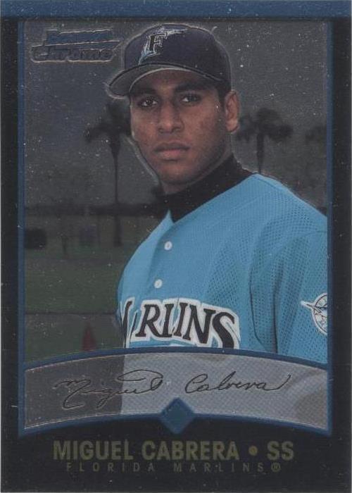 Bowman Chrome 2001 - Miguel Cabrera #259