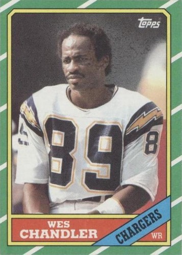 1986 Topps Wes Chandler #235