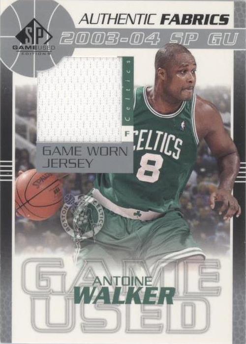 2003-04 SP Game Used - Antoine Walker #AW-J