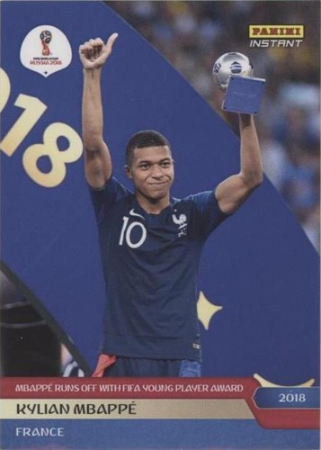KYLIAN MBAPPE PSA 10 ROOKIE 2018 PANINI PRIZM WORLD CUP RED