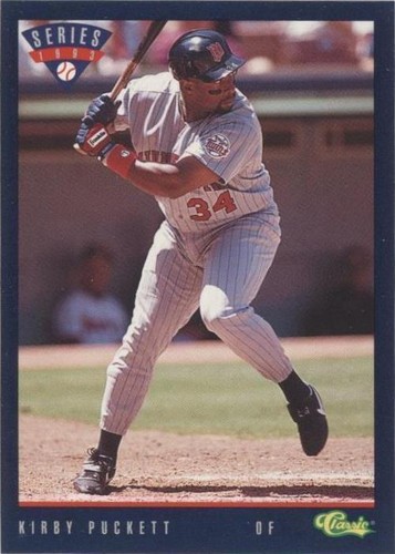 1993 Classic Update Blue Travel Edition - Kirby Puckett #T75