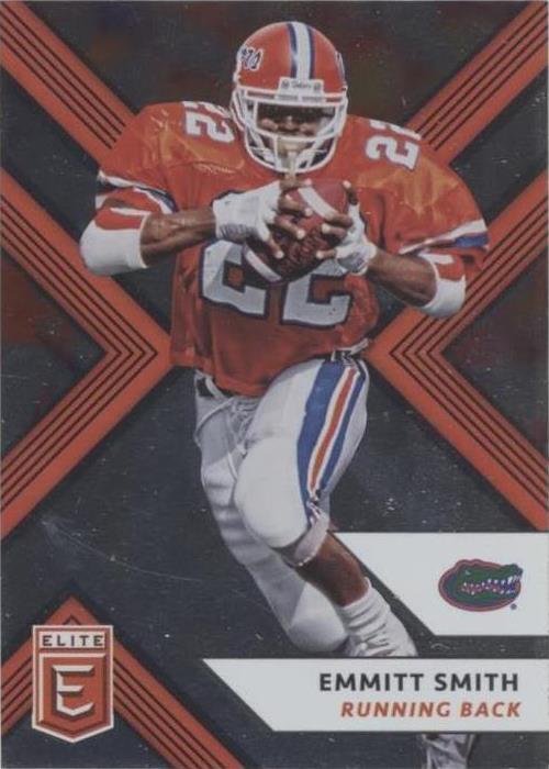 2018 Panini Elite Draft Picks Emmitt Smith No40