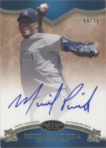 2012 Topps Tier One - Michael Pineda #OR-MP