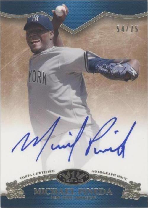 2012 Topps Tier One - Michael Pineda #OR-MP