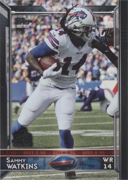 2015 Topps - Nfl 50th Super Bowl #95 Sammy Watkins for sale online | eBay