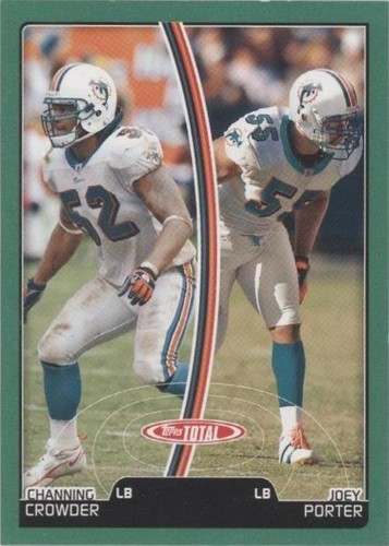 2007 Topps Total Channing Crowder Joey Porter #224