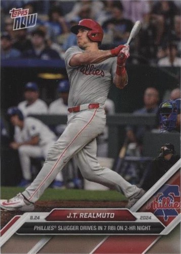 2024 Topps Now - J.T. Realmuto #587