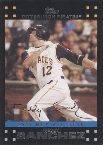 2007 Topps Updates & Highlights - Freddy Sanchez #UH259