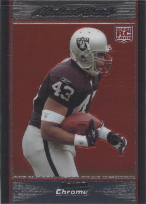 2007 Bowman Chrome Michael Bush #BC68