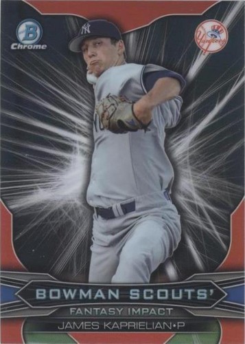 2015 Bowman Draft - James Kaprielian #BSI-JK