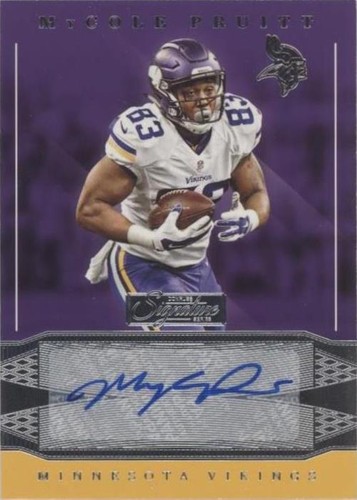 2016 Panini Donruss Signature Series MyCole Pruitt #18