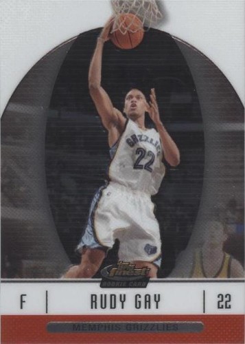 2006-07 Topps Finest - Rudy Gay #71