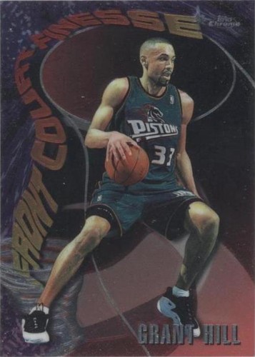 97-98 Topps Chrome Refractor Grant Hill