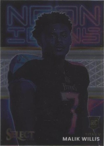 2022 Panini Select Malik Willis #NI-12