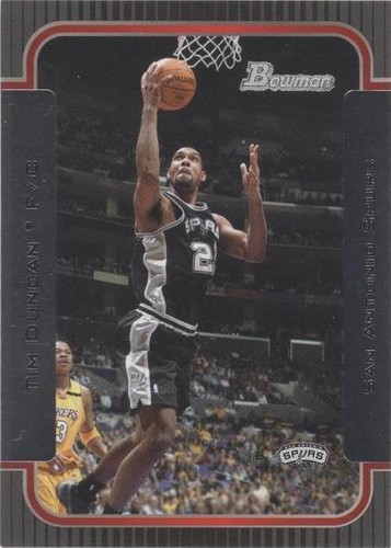 2003-04 Bowman Rookies & Stars - Tim Duncan #40
