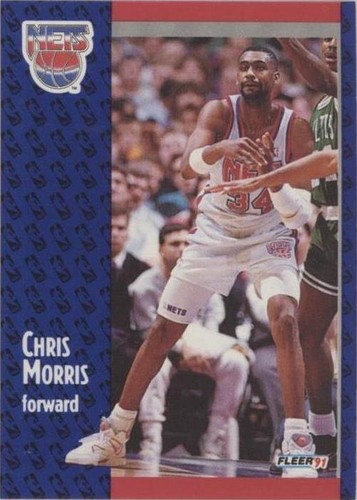 1991-92 Fleer - Chris Morris #133