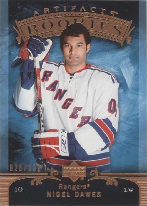 2006-07 Upper Deck Artifacts - Nigel Dawes #250