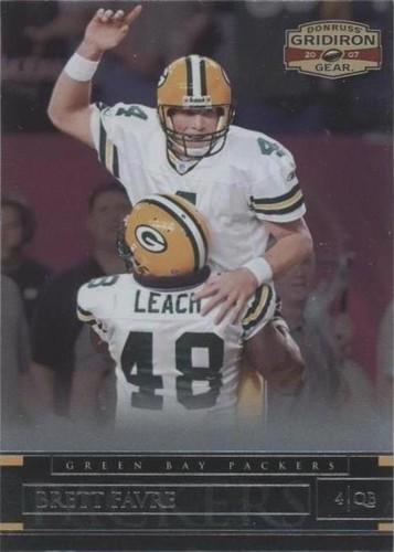 2007 Donruss Gridiron Gear Brett Favre #20