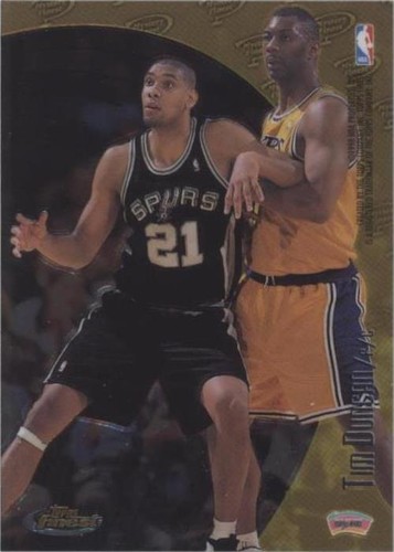1998-99 Topps Finest Mystery Finest - Keith Van Horn/Tim Duncan #M5