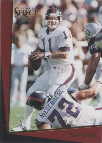 1993 Score Select Phil Simms #19