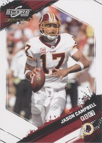 2009 Score Inscriptions Jason Campbell #296