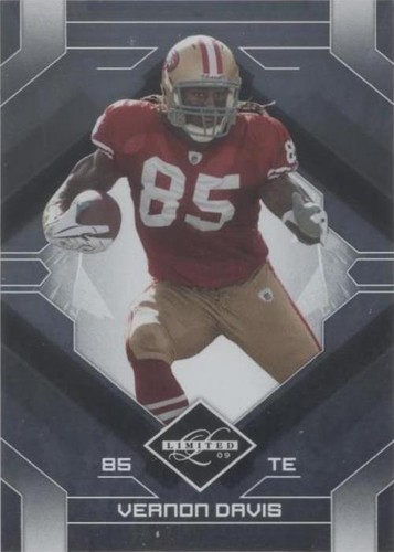 2009 Donruss Limited Vernon Davis #85