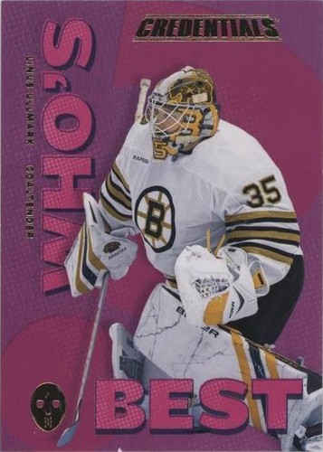 2023-24 Upper Deck Credentials - Linus Ullmark #WB-LU