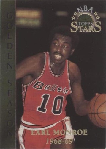 EARL MONROE 1996 Topps NBA Stars Basketball GS # 81