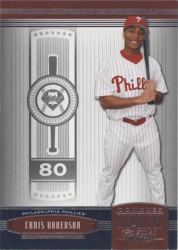2005 Donruss Signature Series - Chris Roberson #100