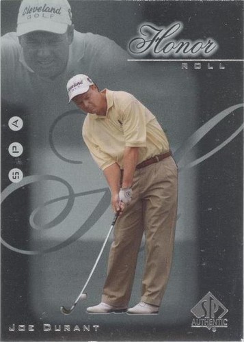 2001 SP Authentic - Joe Durant #HR19