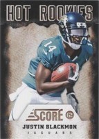 2012 Score Justin Blackmon #4