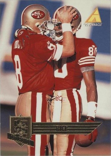 1995 Pinnacle Club Collection Jerry Rice #194