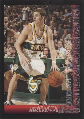 2005-06 Bowman Draft Picks & Prospects - Luke Ridnour #71