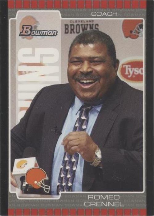 2005 Bowman Romeo Crennel #71