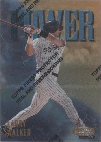 1997 Topps Finest - Larry Walker #335