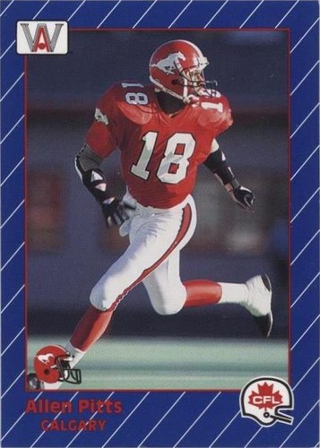 1991 All World CFL Allen Pitts #32