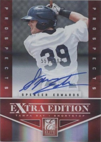 2012 Elite Extra Edition - Spencer Edwards #154