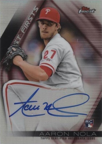 2016 Topps Finest - Aaron Nola #FFA-AN