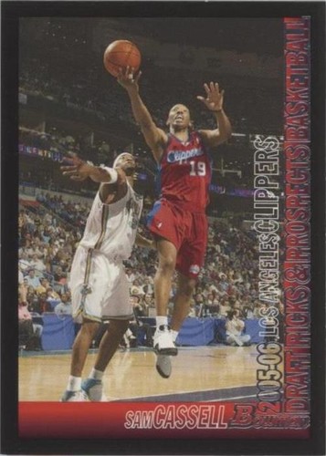 2005-06 Bowman Draft Picks & Prospects - Sam Cassell #75