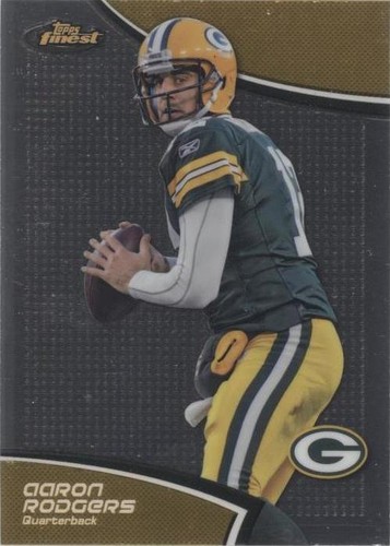 2011 Topps Finest Aaron Rodgers #50