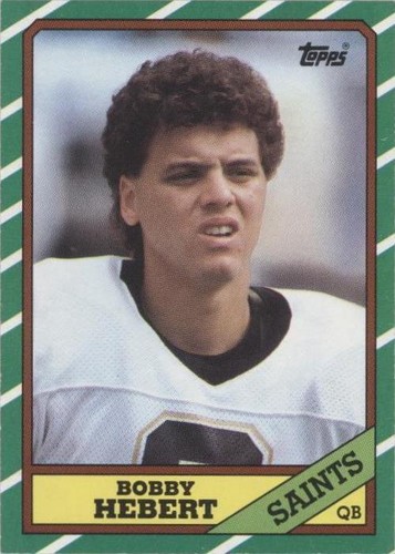 1986 Topps Bobby Hebert #339