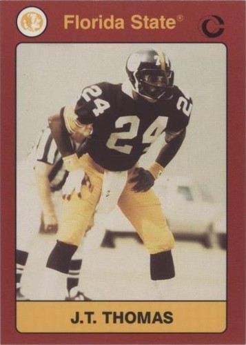 1991 Collegiate Collection Florida State Seminoles J.T. Thomas #143