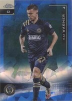 2021 Topps Chrome MLS Sapphire Edition Kai Wagner #153