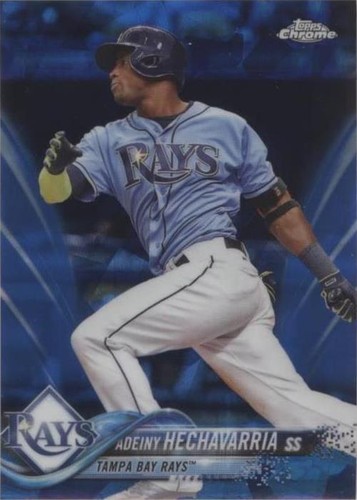 2018 Topps Chrome Sapphire Edition - Adeiny Hechavarria #164