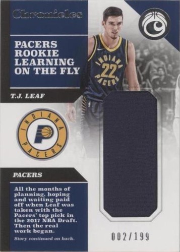 2017-18 Panini Chronicles - T.J. Leaf #CS-TJL