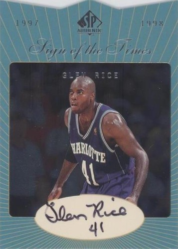 1997-98 SP Authentic - Glen Rice #GR